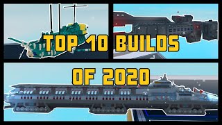 Roblox Plane Crazys Top 10 Builds of 2020 Build Showcase [upl. by Docilu]