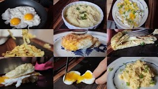 10 Creative Recipes Using Just An Egg [upl. by Whall]