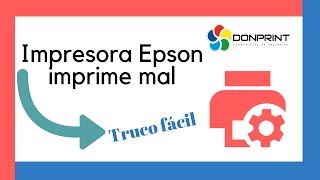 Impresora Epson imprime mal y tiene tinta【TRUCO】 Como limpiar inyectores o cabezales FUNCIONA [upl. by Filberte]