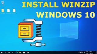 How To Download and Install WinZip on Windows 10 [upl. by Saile]