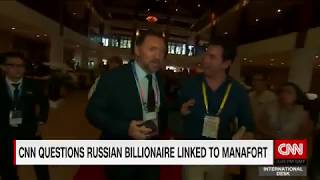 Deripaska VS CNN Reporter [upl. by Elynad]