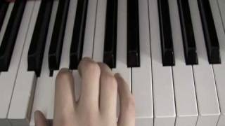 How to play piano Lesson 2 [upl. by Vallie]