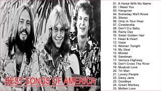 The Band America Greatest Hits  Top 20 Best Songs Of America [upl. by Adnilasor]