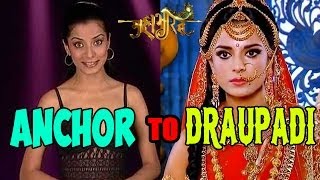 Mahabharat OMG Draupadi aka Pooja Sharma talks about her Journey from Anchor to Draupadi [upl. by Dibru]