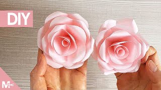 ► Cómo hacer una FLOR de PAPEL en 5 MINUTOS 😱🌺 [upl. by Adirahs]