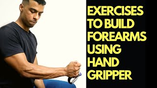 Build Strong Forearms With Hand Gripper [upl. by Channa]