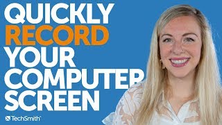 Quickly Record Your Computer Screen Tutorial [upl. by Haianeb]