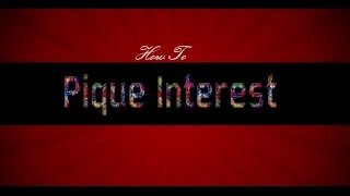 How To Pique Interest PlanNet Marketing [upl. by Brooks]