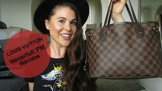 Louis Vuitton Neverfull PM Review [upl. by Aidnic64]