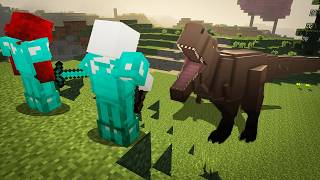 Surviving Dinosaurs in Minecraft [upl. by Ramsdell]