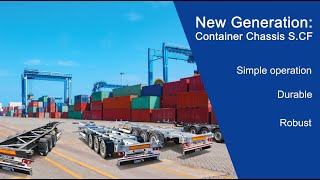 New generation Container Chassis SCF [upl. by Katsuyama]