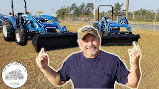 NEW HOLLAND COMPACT TRACTORS WorkMaster and Boomer walkaround [upl. by Rollins496]