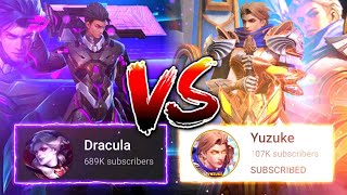 DRACULA VS YUZUKE  MLBB [upl. by Leamse]