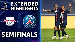 RB Leipzig vs Paris SaintGermain  Champions League semifinal highlights  UCL on CBS Sports [upl. by Neened]