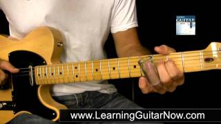 Open G Tuning Slide Guitar Lesson [upl. by Adall]