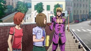 JoJos Bizzare Adventures Part 5  Golden Wind  Intro  Giorno Giovannas Pickpocketing Adventures [upl. by Llednov]