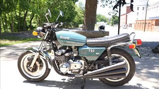 6 CYLINDER 1979 BENELLI 750 SEI [upl. by Francine]