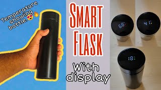 Flask With LED Temperature Display Smart Water Bottle [upl. by Hanae]