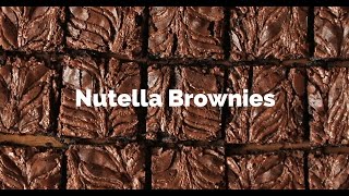 Nutella Brownies Recipe  Yummy Ph [upl. by Patrice695]