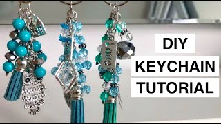 DIY Keychain Tutorial  Easy Step by Step Instructions [upl. by Renata]