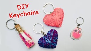 How To Make Cool key chains  DIY Easy And Cute Key rings Step By Step Tutorial  14 [upl. by Gnilsia946]