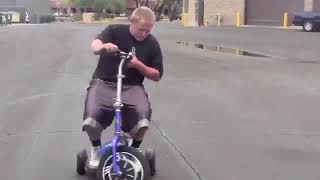 E Wheels EW 18 Stand amp Ride 3 Wheel Scooter Review 2024 [upl. by Imhskal42]