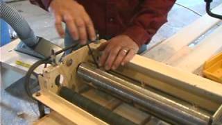 Woodmaster PlanerMolder Part 7A Making Molding with Gary Striegler [upl. by Rimaa]