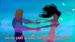 Pocahontas  Colors of the Wind  Lyrics [upl. by Willow224]