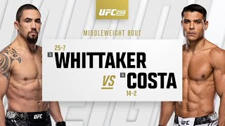 UFC 298 Robert Whittaker vs Paulo Costa Highlights [upl. by Johnstone365]