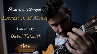 Francisco Tárrega  Estudio in E Minor [upl. by Myranda]