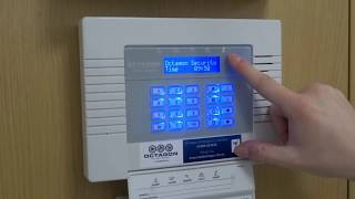 How To Set and Unset a Pyronix Enforcer Intruder Alarm Full ArmDisarm [upl. by Atthia279]