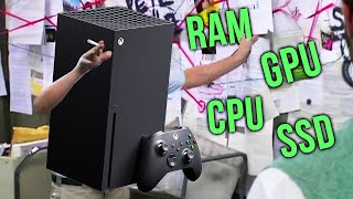 XBOX Series X CPU GPU SSD Storage amp RAM Specs Revealed [upl. by Kyne]