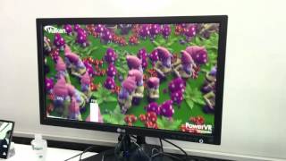 Vulkan vs OpenGL ES Demo von PowerVR [upl. by Rahm]