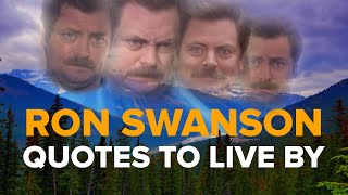 Ron Swanson Quotes To Live By [upl. by Ispep]