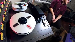 Recording on a 1970s Tape Machine [upl. by Ylrahc15]