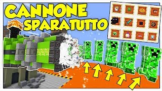 I 20 MIGLIORI TIPI DI CANNONI DA COSTRUIRE IN MINECRAFT ITA [upl. by Greenwood]