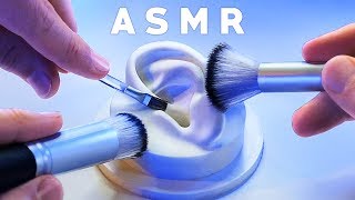 ASMR XXL Brushing amp Brushes ONLY Compilation NO TALKING Tingle Study Sleep Relax [upl. by Aileve]