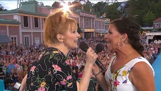 Allsång Två mörka ögon  Lotta på Liseberg TV4 [upl. by Atineg]