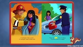 Community Helpers Level E  Interactive Stories for Kids [upl. by Finn962]