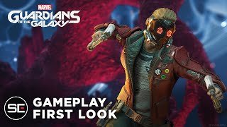 Marvel’s Guardians of the Galaxy  Gameplay First Look [upl. by Melamie]