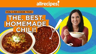 How To Make The Best Homemade Chili  Allrecipes [upl. by Mcgill424]