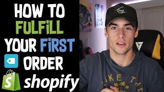 How To Fulfill Orders With Oberlo and AliExpress  Shopify Dropshipping 2020 [upl. by Sukhum736]