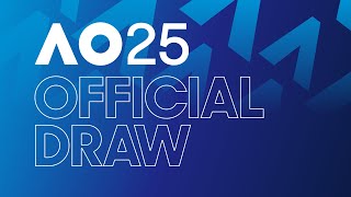 AO2025 Official Draw [upl. by Pellikka]