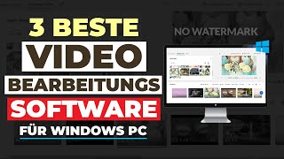 Die 3 besten kostenlosen Videobearbeitungsprogramme für Windows PC [upl. by Asen]