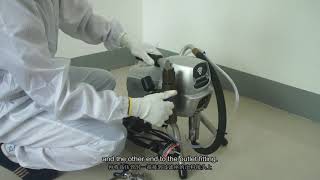 Rongpeng Airless Sprayer User Guide [upl. by Cardinal]