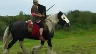 Roman Cavalry Training Binchester County Durham England [upl. by Aikemehs]