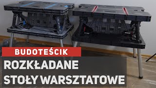 Rozkładane stoły warsztatowe  test i porównanie [upl. by Usanis]