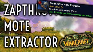 TBC Classic Guide  The Zapthrottle Mote Extractor [upl. by Lateh437]