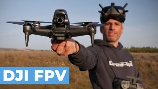 DJI FPV COMBO  TEST et AVIS sur ce DRONE révolutionnaire [upl. by Hayotal100]