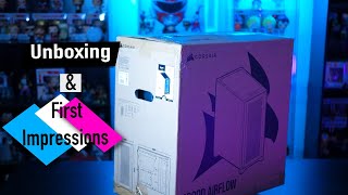 Corsair 4000D Airflow Unboxing and First Impressions [upl. by Sekoorb]